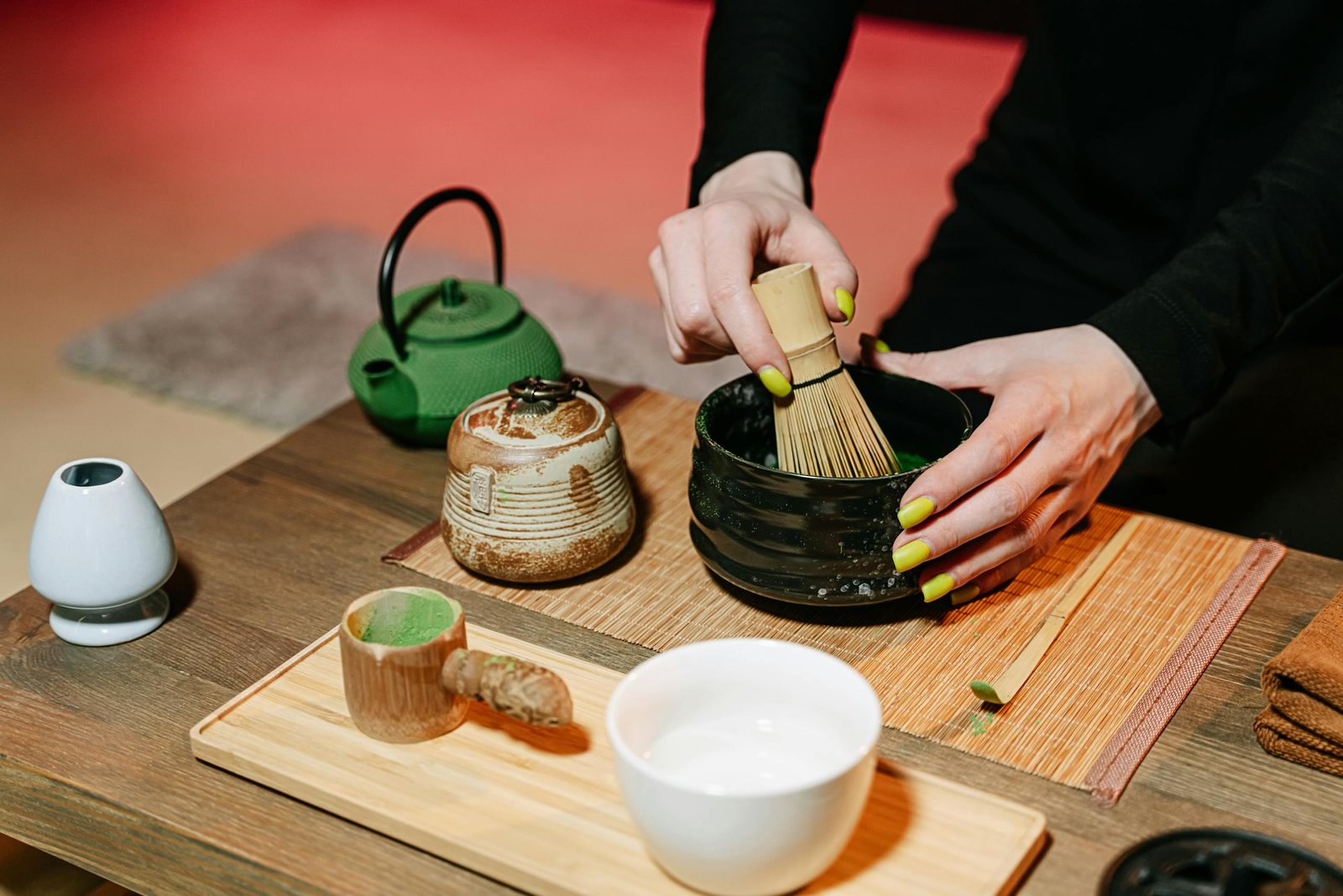 A Person Making Tea