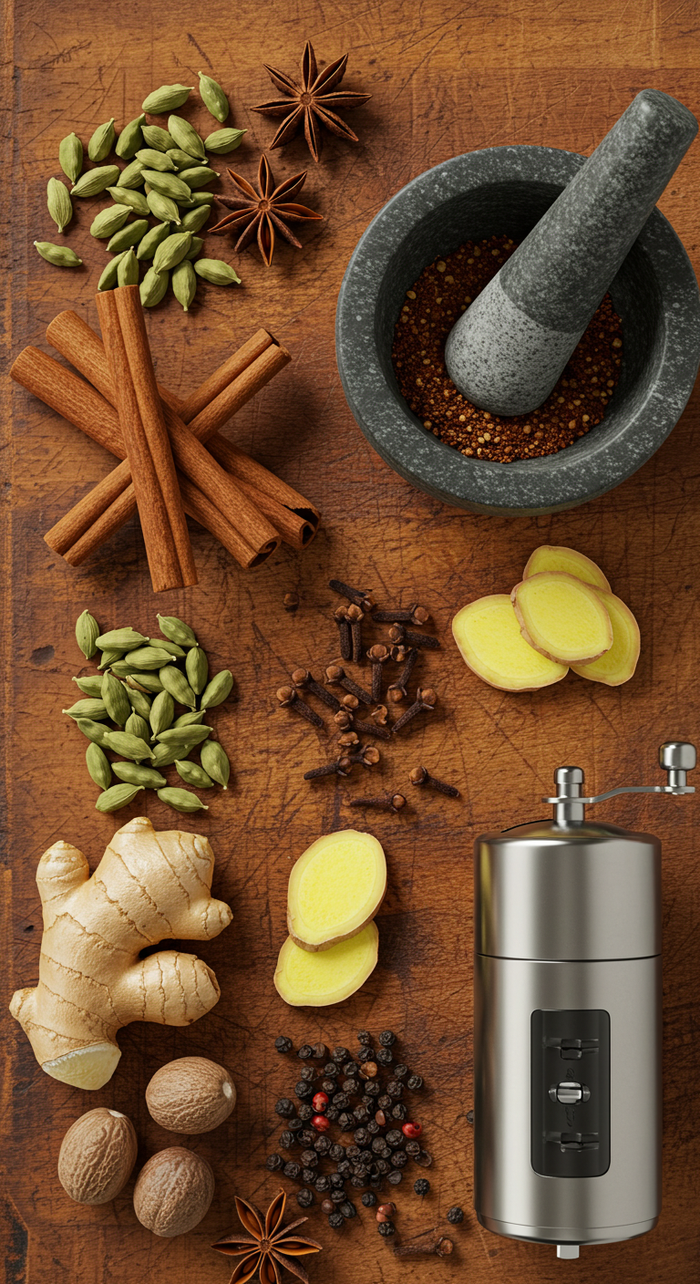 Blending Spices