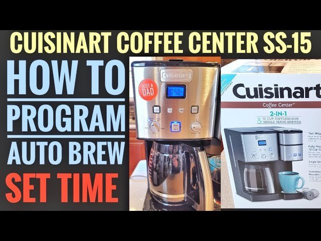 How to Set Timer on Cuisinart Coffee Maker