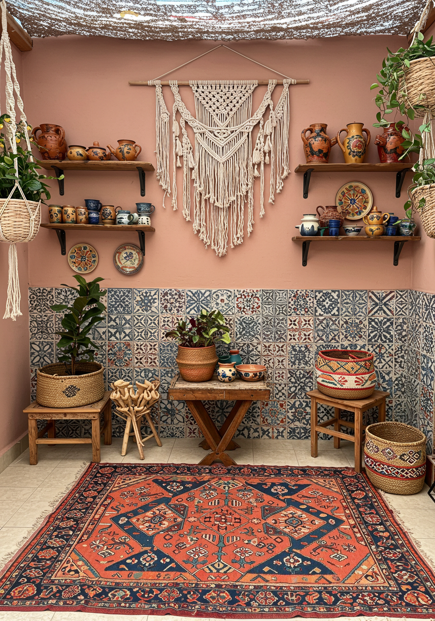 Boho Chic Coffee Nook