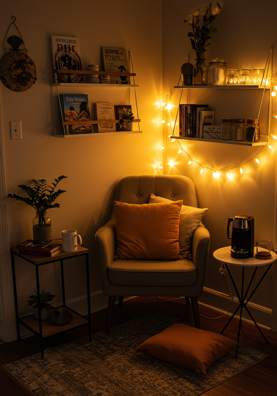 Coffee and Book Nook