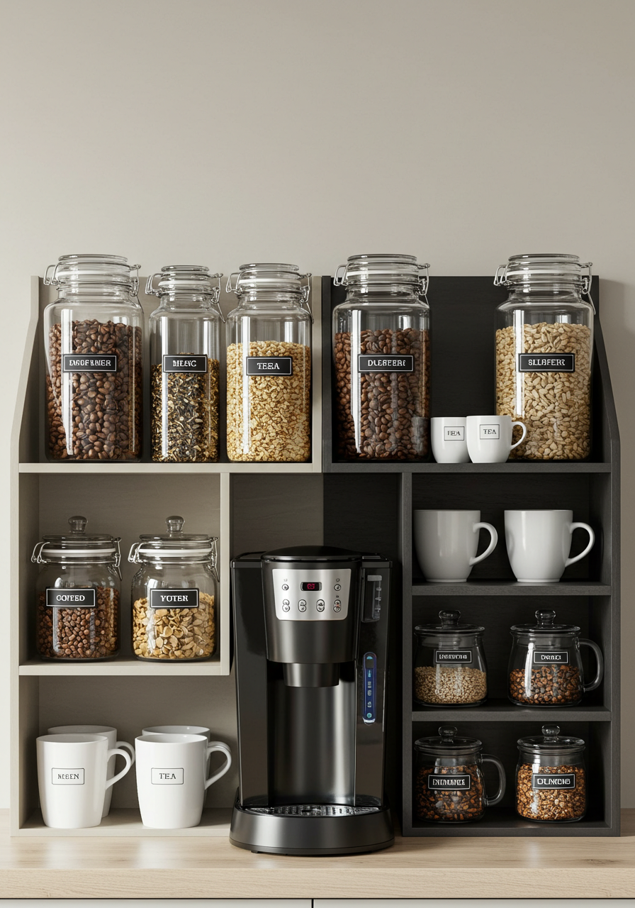 Coffee and Tea Combo Station