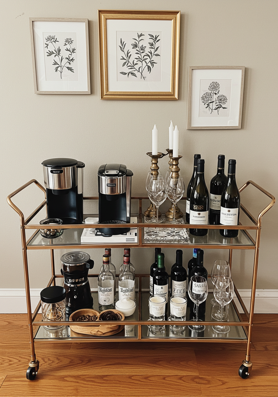 Coffee and Wine Combo Bar