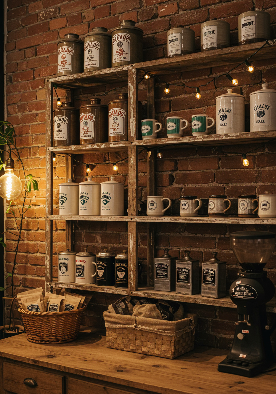 Cozy Rustic Coffee Corner