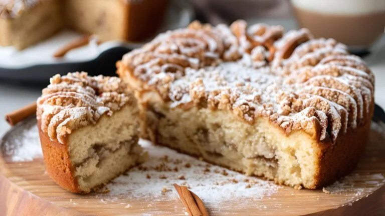 Delicious Sour Cream Coffee Cake