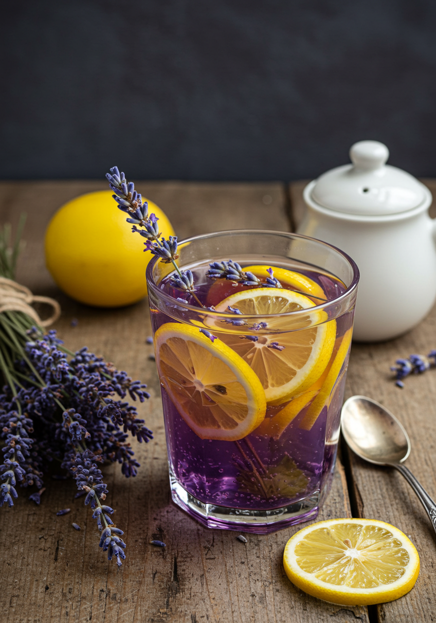 Lavender Lemon Iced Tea