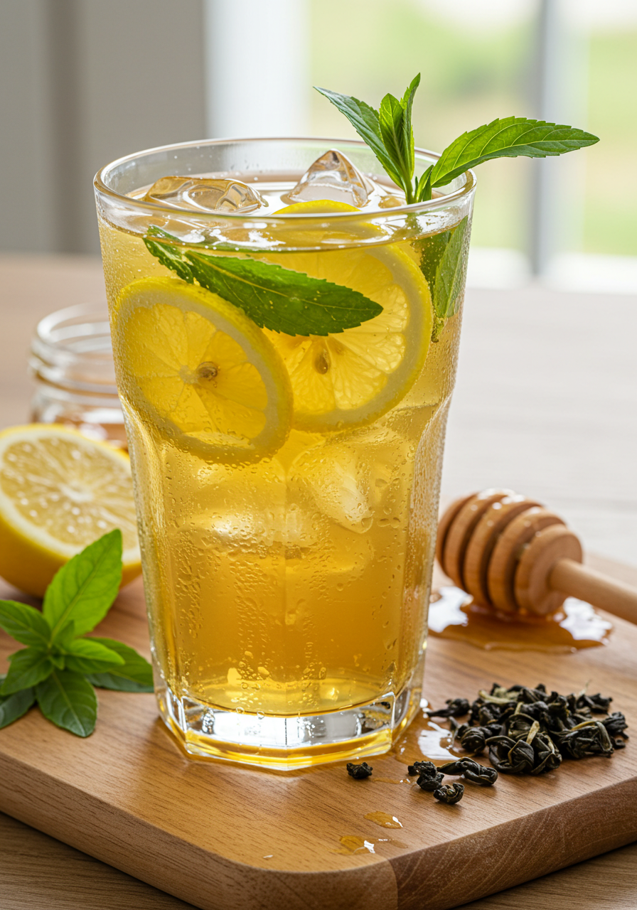 Lemon Verbena Iced Tea