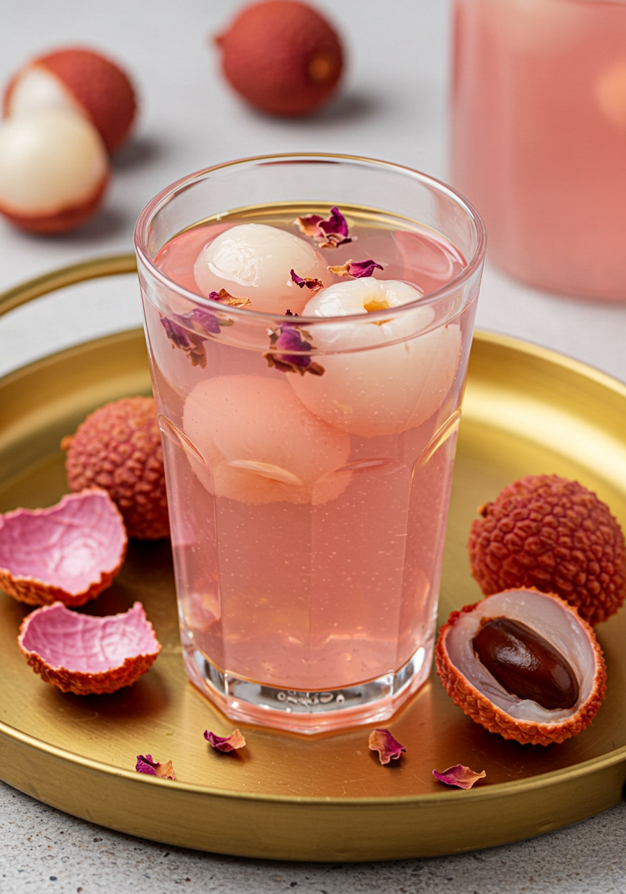 Lychee Rose Iced Tea