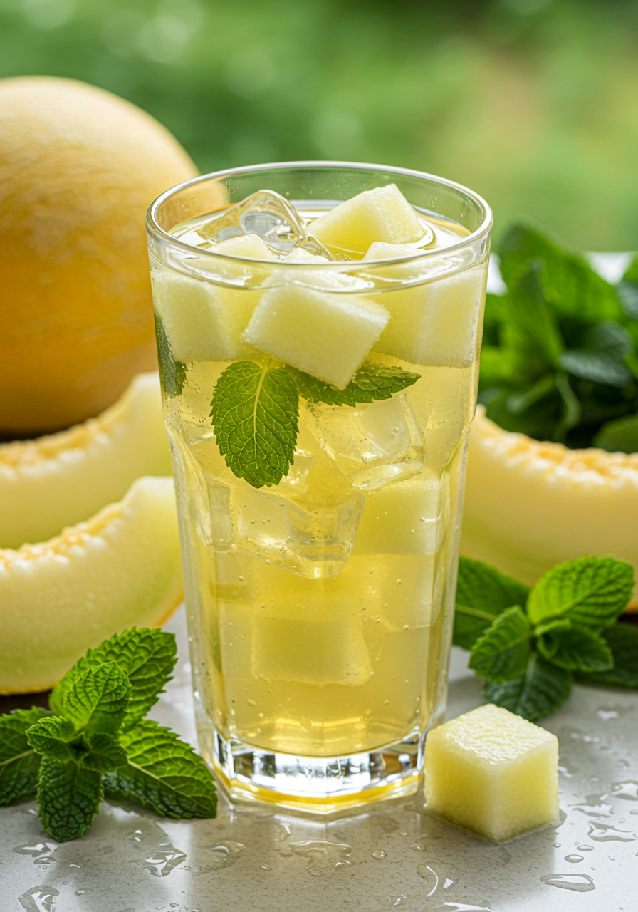 Melon Mint Iced Tea