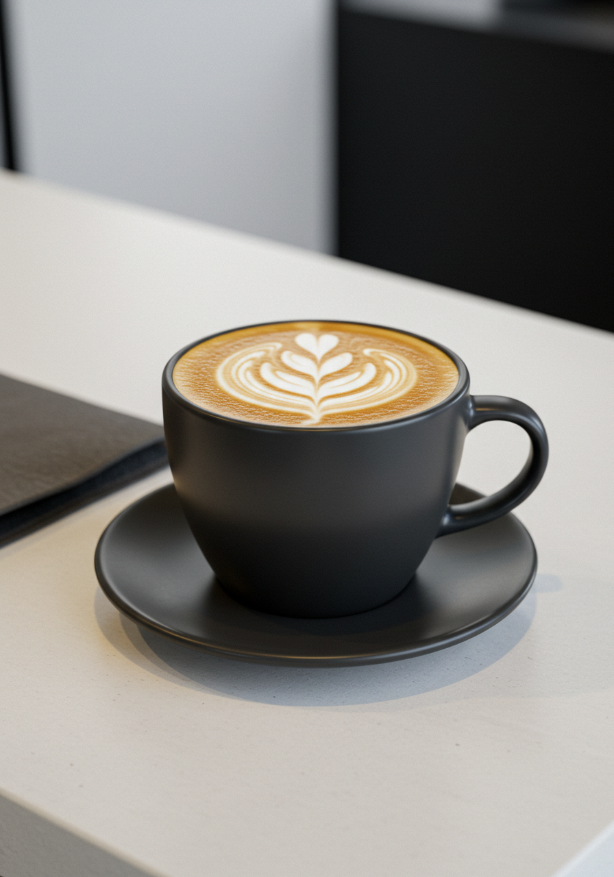 Minimalist Coffee Art