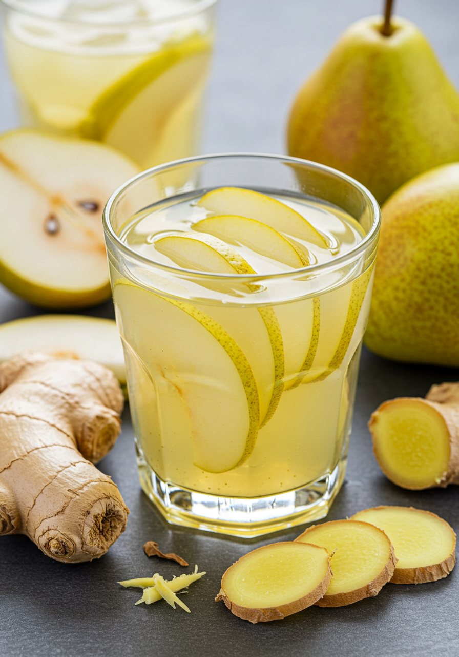 Pear Ginger Green Tea