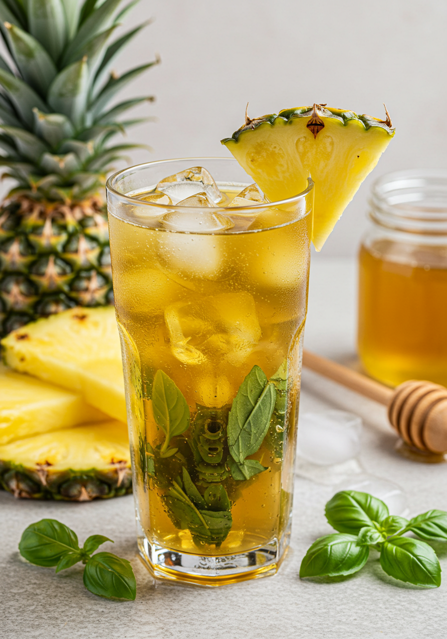 Pineapple Basil Infusion