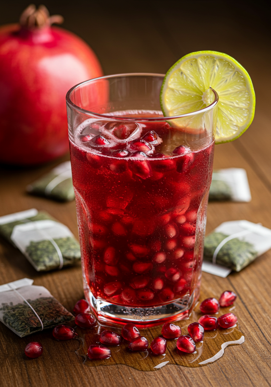 Pomegranate Green Tea
