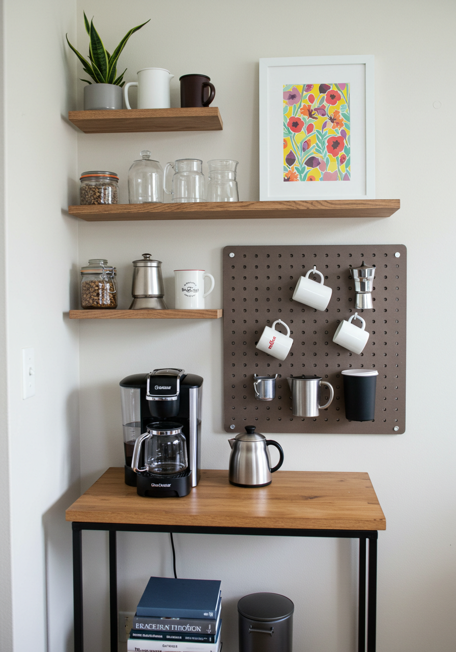 Small Apartment Coffee Nook