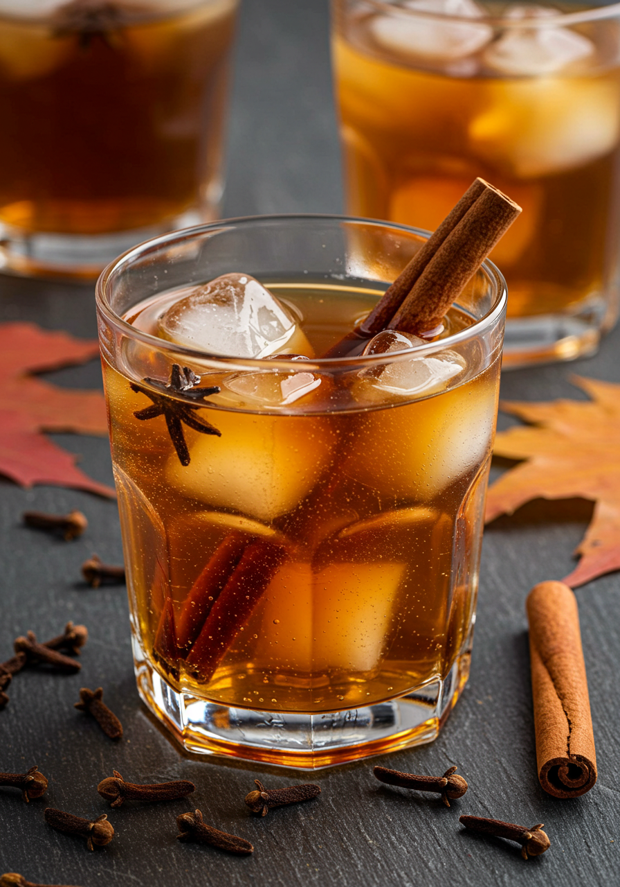 Spiced Maple Iced Tea