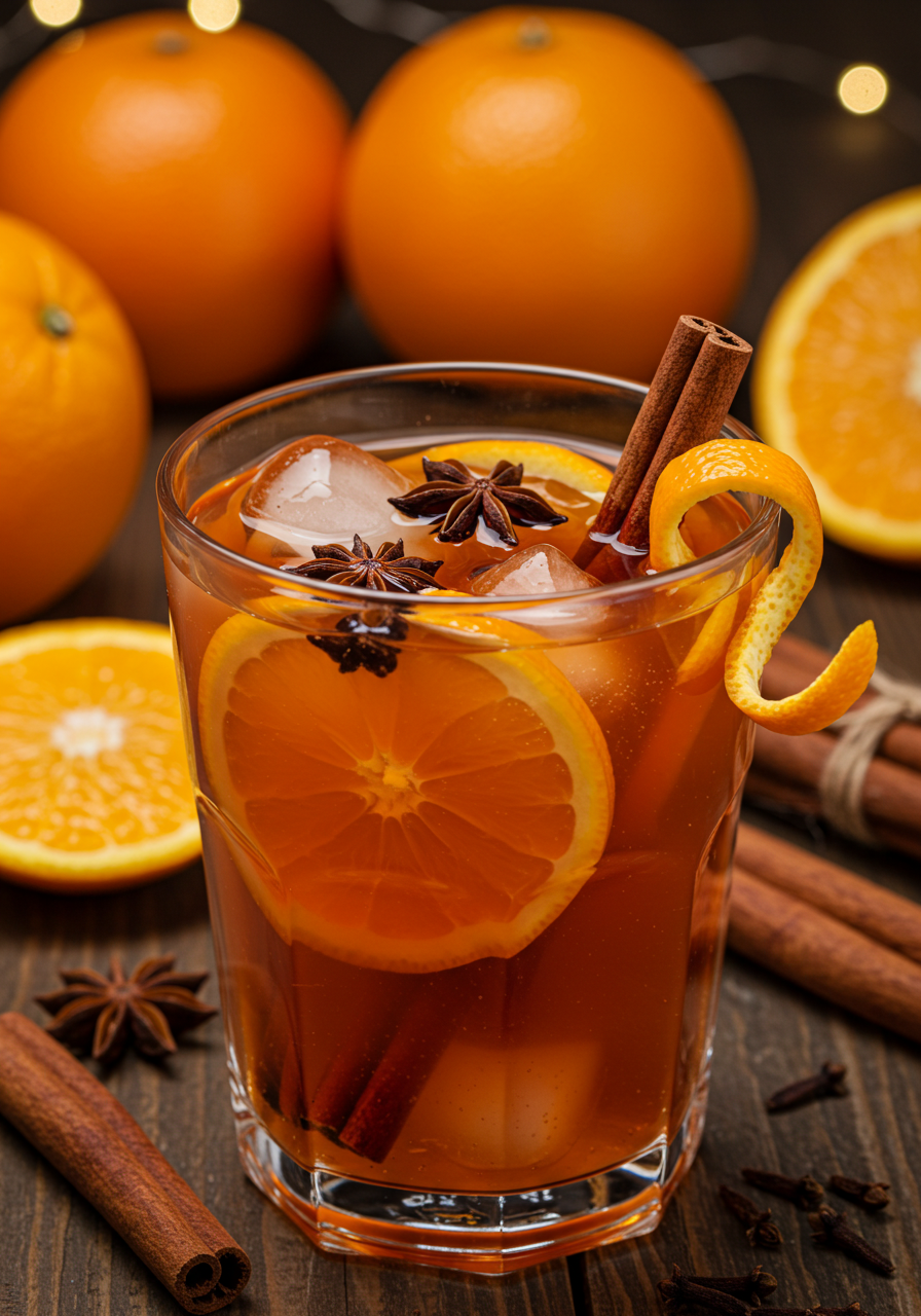 Spiced Orange Tea Cooler