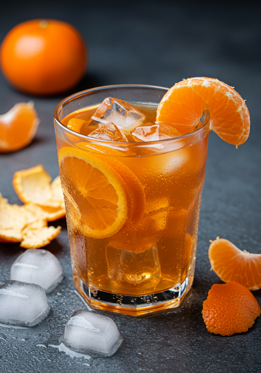 Tangerine Green Tea Cooler