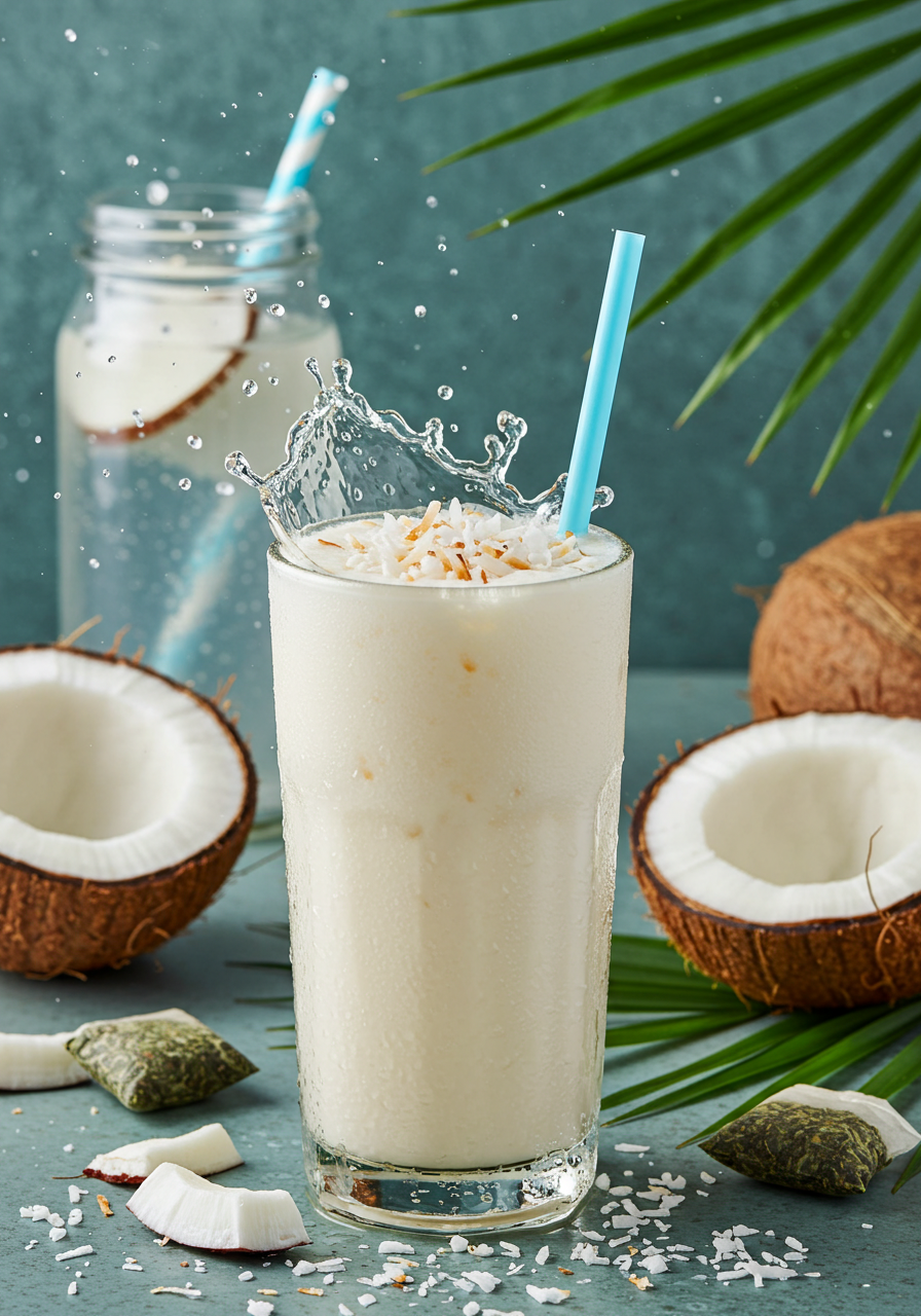 Tropical Coconut Iced Tea