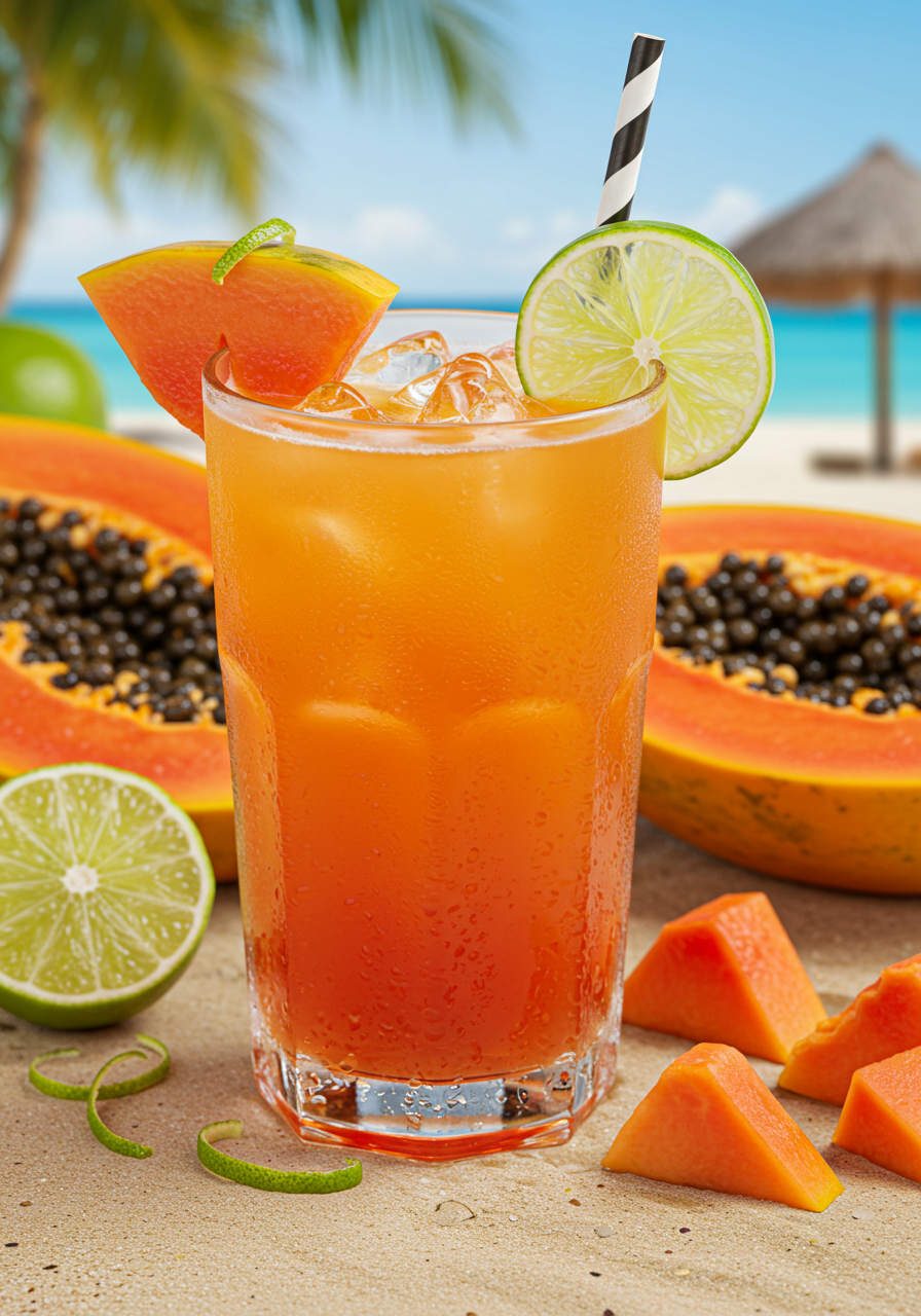 Tropical Papaya Cooler