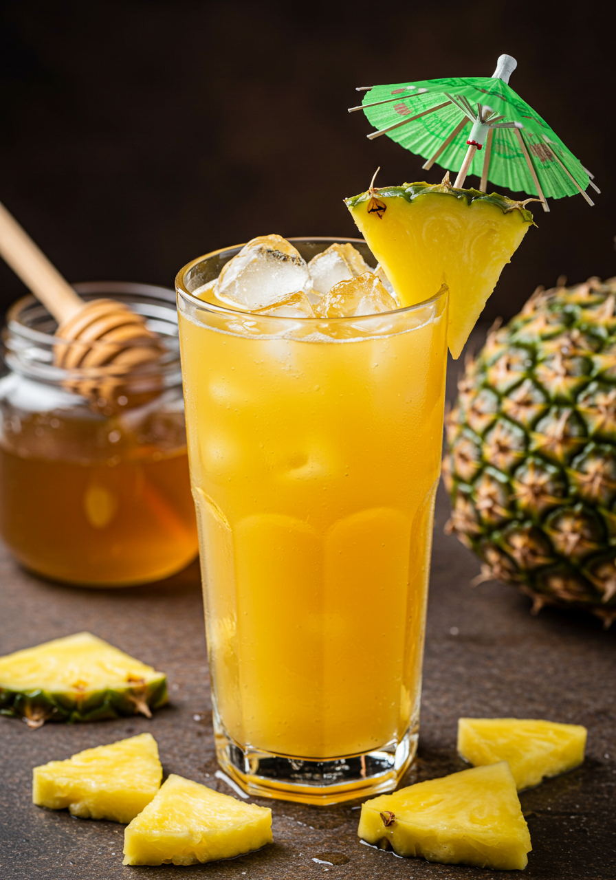 Tropical Pineapple Iced Tea