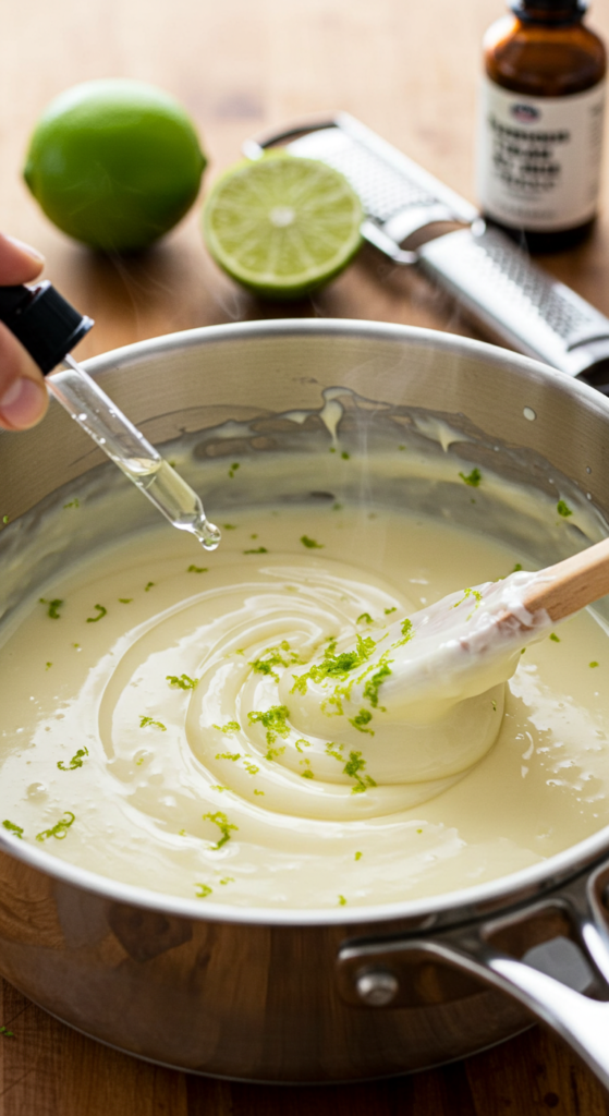 Add the Key Lime Flavor