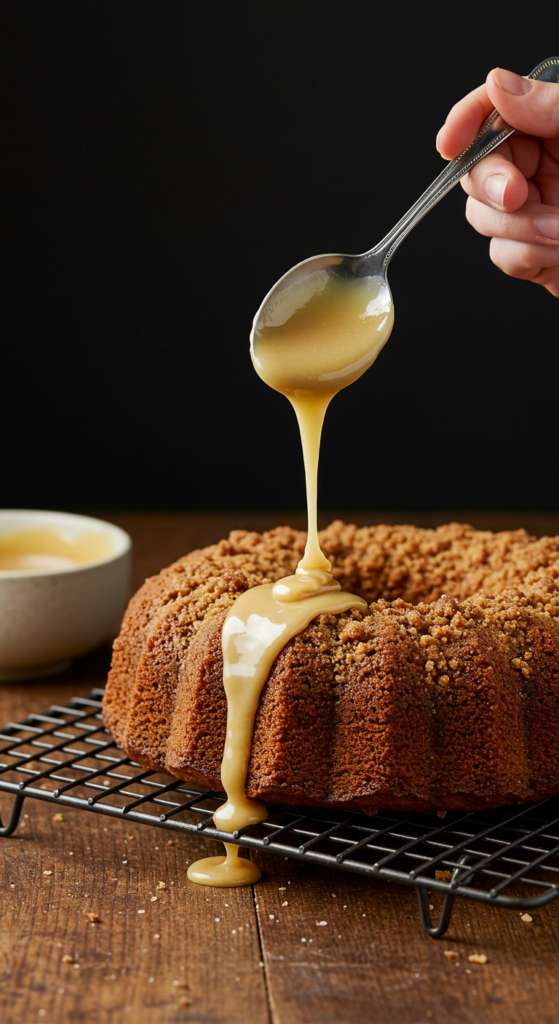 Drizzle with Maple Glaze