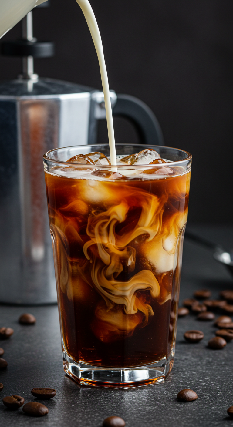 French Press Cold Brew Coffee 