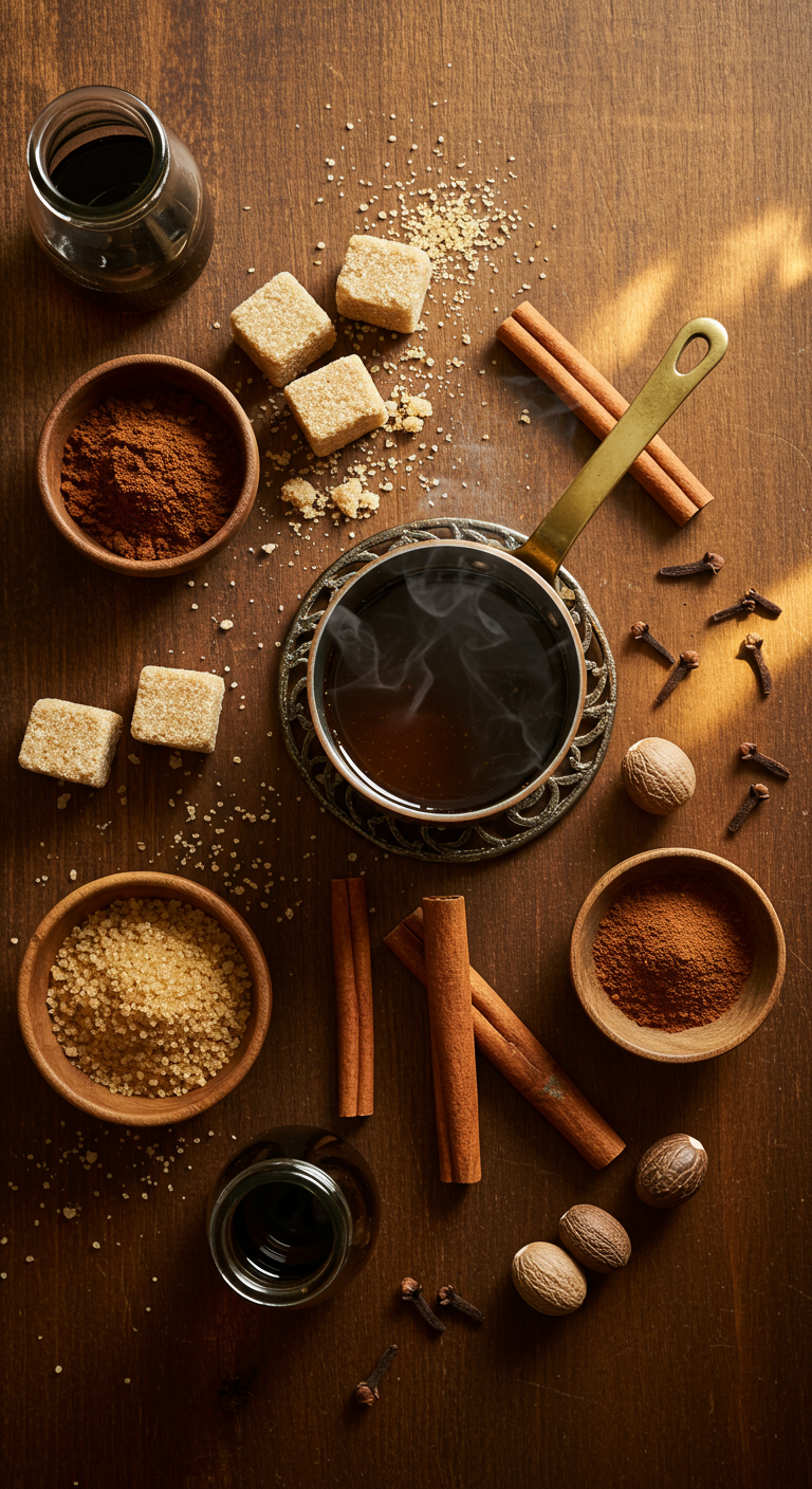 Homemade Gingerbread Coffee Syrup Recipe 