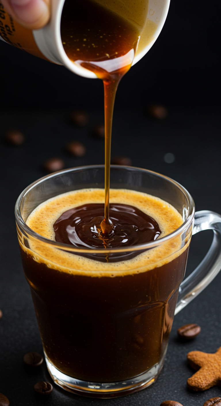 Homemade Gingerbread Coffee Syrup Recipe 