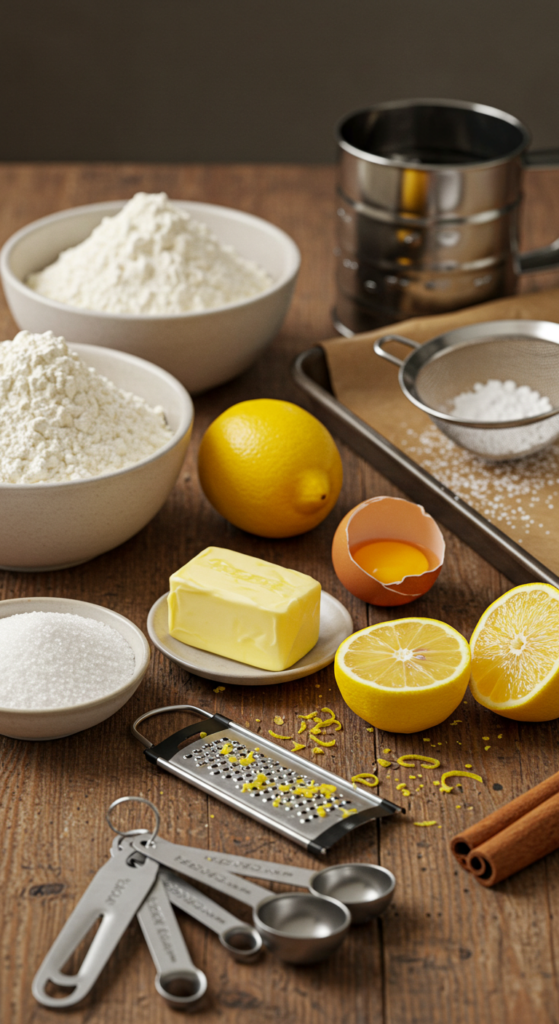 Ingredients of Meyer lemon