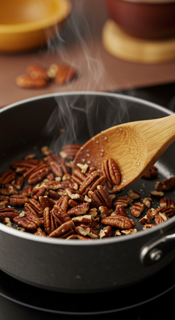 Toast the Pecans