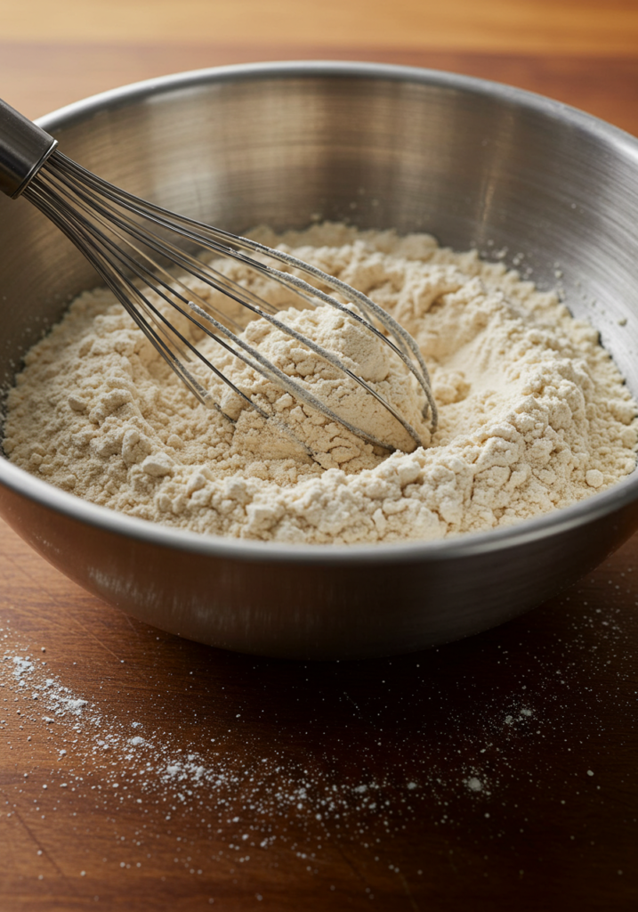 prepare the dry ingredients