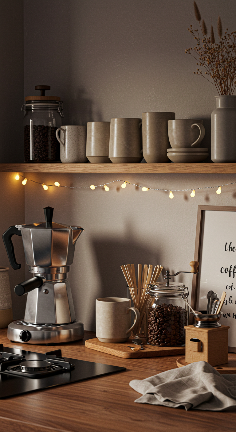 Café-Inspired Bar Look