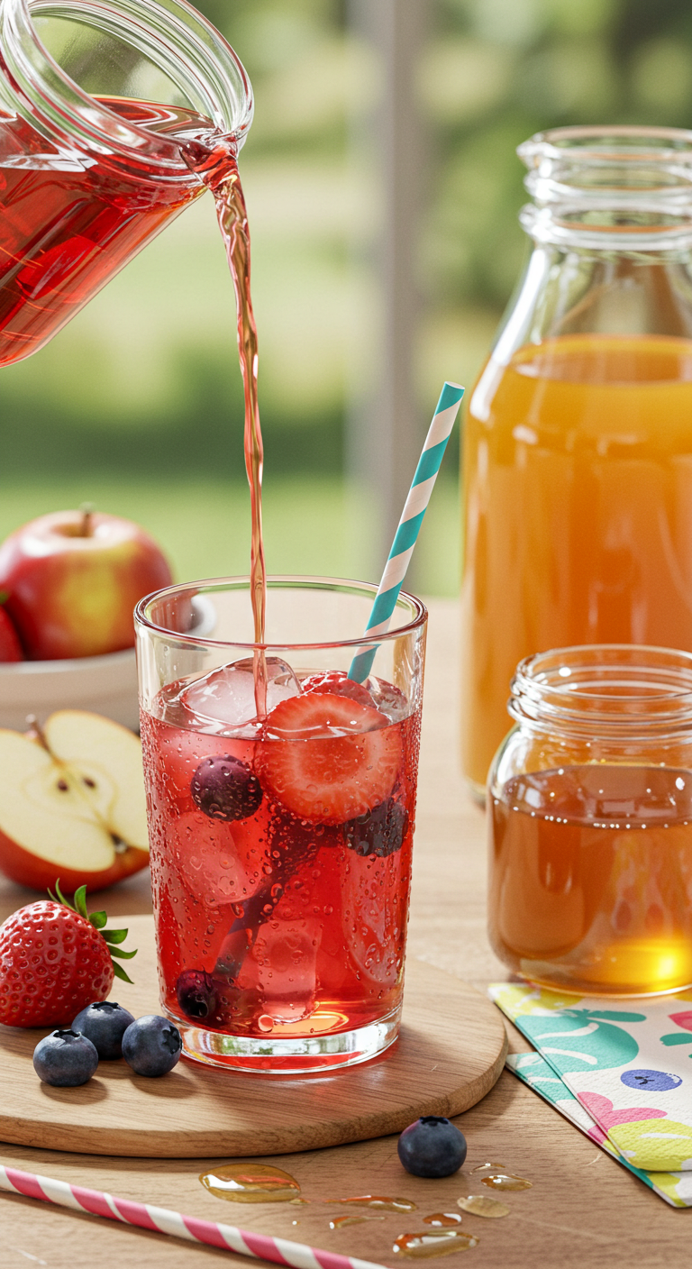 Berry Hibiscus Iced Tea