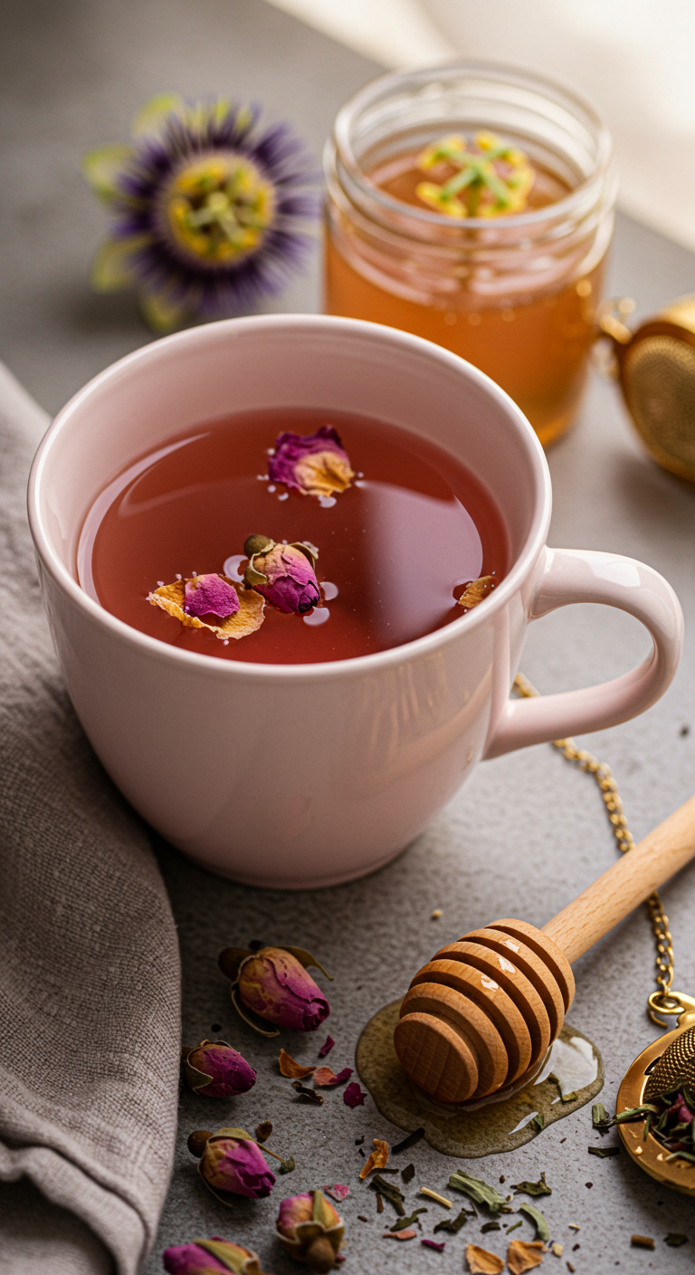 Calming Rose & Passionflower Tea