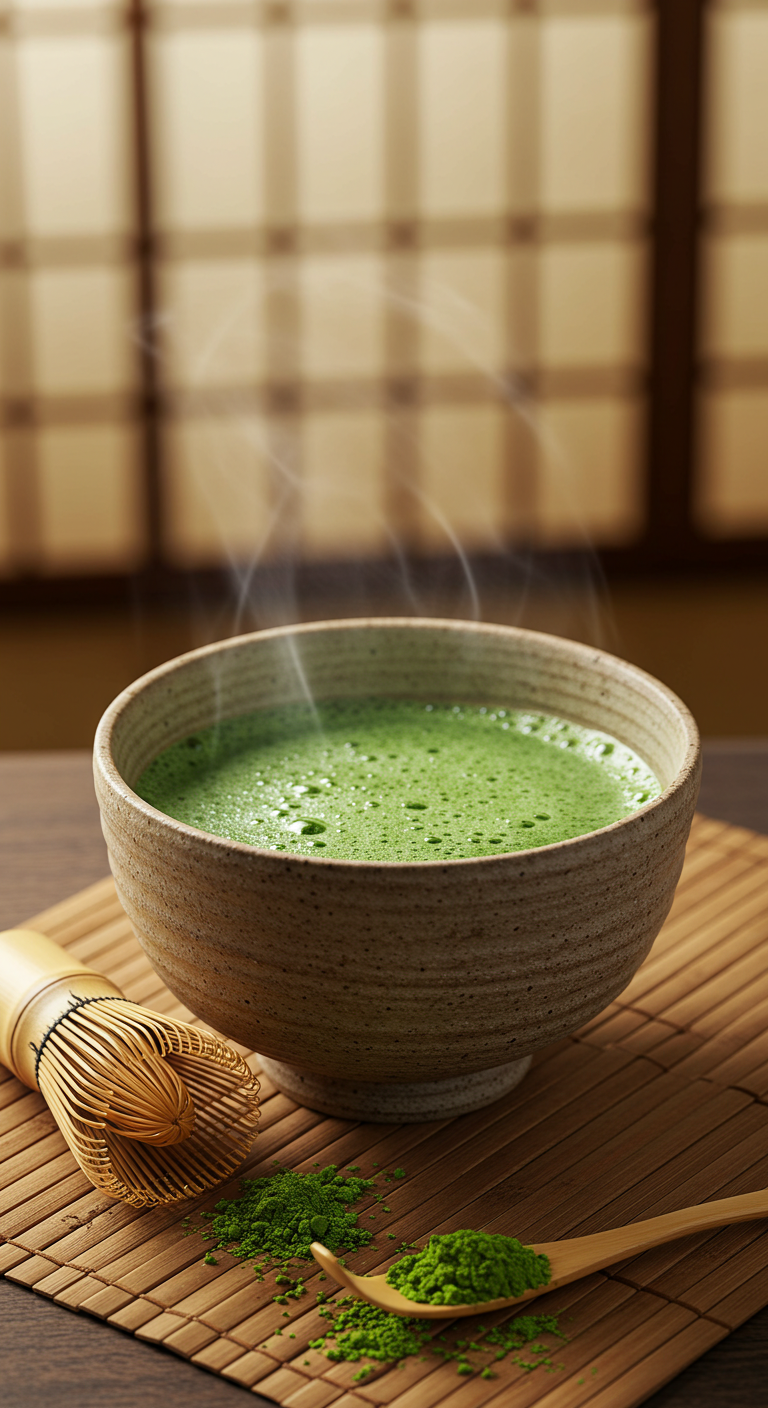Classic Hot Matcha Tea