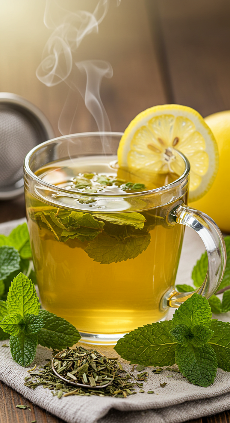 Lemon Balm & Peppermint Relaxation Tea