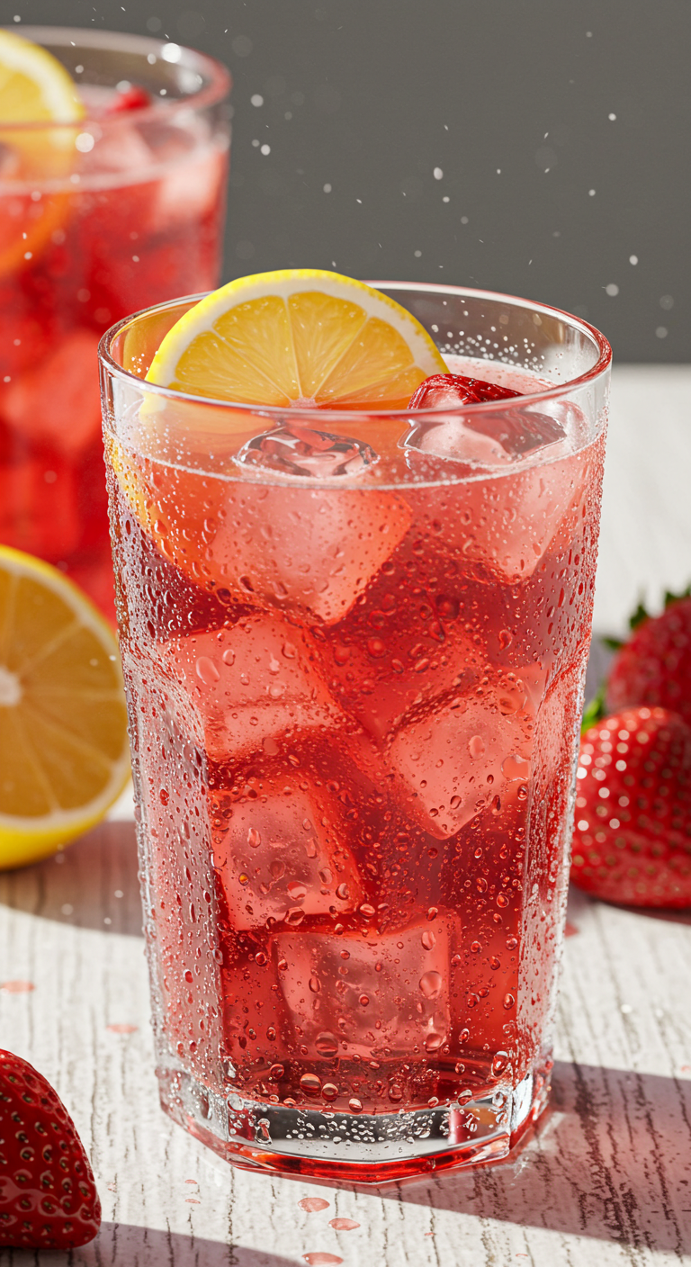 Strawberry Lemonade Iced Tea