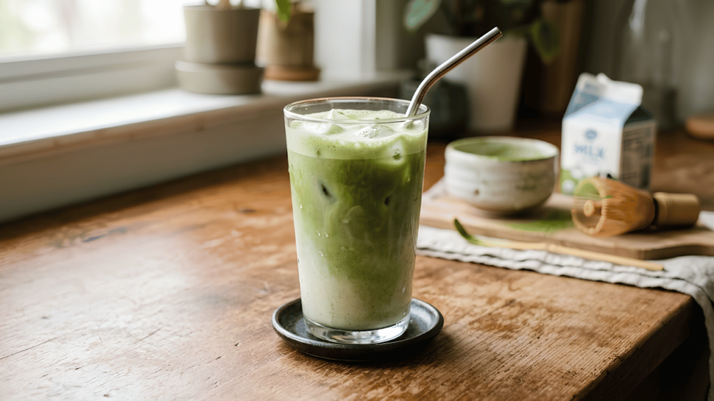 Matcha Milk Tea Recipe