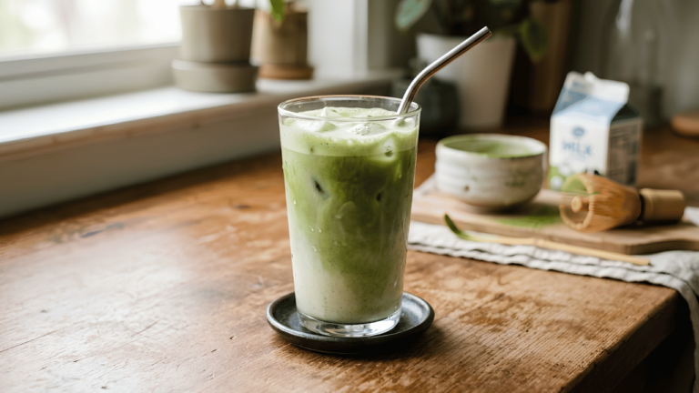 Matcha Milk Tea Recipe